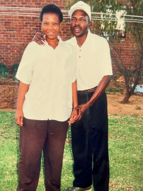 Motsokolane Joseph Ralikgomo with family